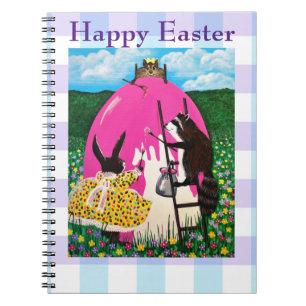 Painting the GIANT EGG Notebook