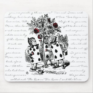 Painting the Roses Red Mouse Mat