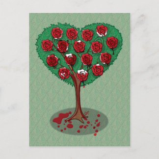 Painting The Roses Red Postcard