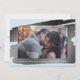 Painting the Town New Year Photo Holiday Card