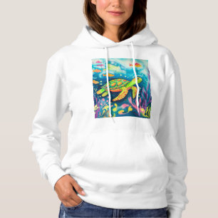 Painting Turtle Hoodie