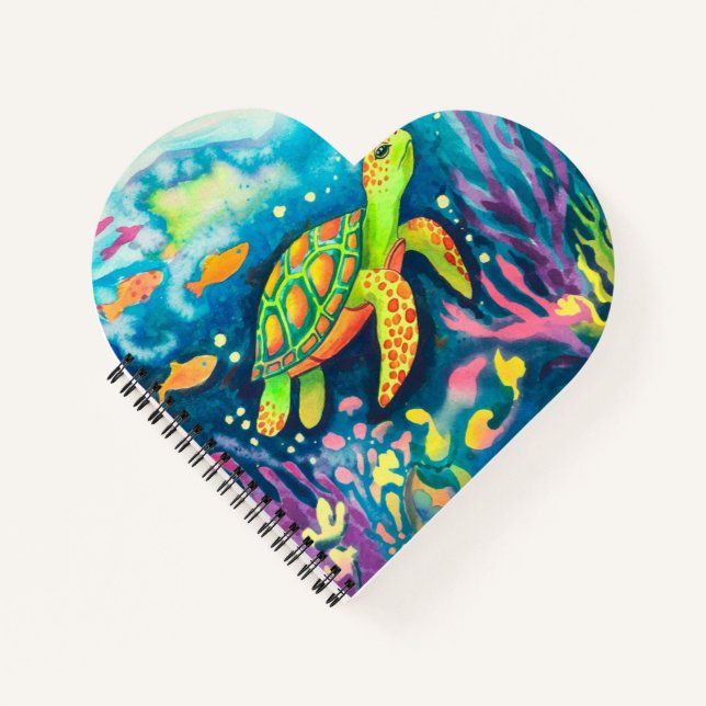 Painting Turtle Notebook (Front)