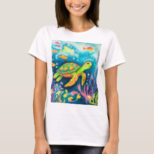 Painting Turtle T-Shirt