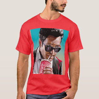 Painting Vic Vega character thieves film T-Shirt