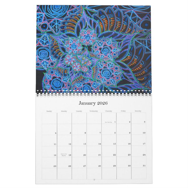 Painting While Dancing 2011 Calendar (Jan 2026)