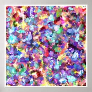 Painting With Colour Poster