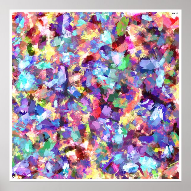 Painting With Colour Poster (Front)