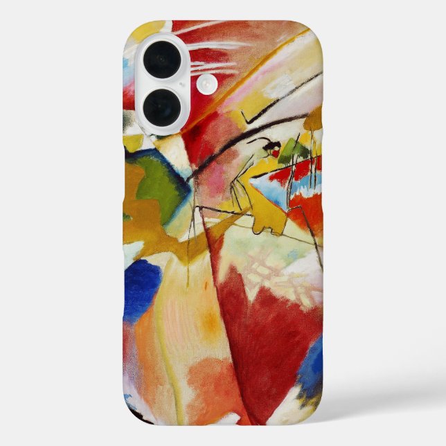 Painting with Green Centre by Wassily Kandinsky Case-Mate iPhone Case (Back)