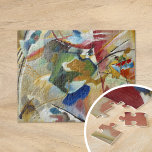 Painting with Green Centre | Kandinsky Jigsaw Puzzle<br><div class="desc">Painting with Green Centre (1913) by Wassily Kandinsky is an abstract work that explores the use of colour and form to evoke emotion and energy. The painting features a bold green centre, surrounded by dynamic shapes and contrasting colours that create a sense of movement and rhythm. Kandinsky, a pioneer of...</div>