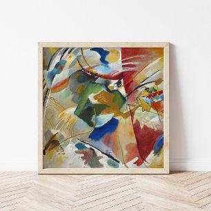 Painting with Green Centre Kandinsky Poster