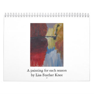 Paintings by Lisa Feather Knee Calendar