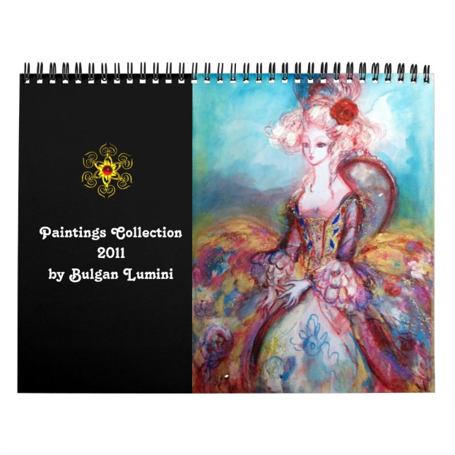 Paintings Collection by Bulgan Lumini -  2011 Calendar (Cover)