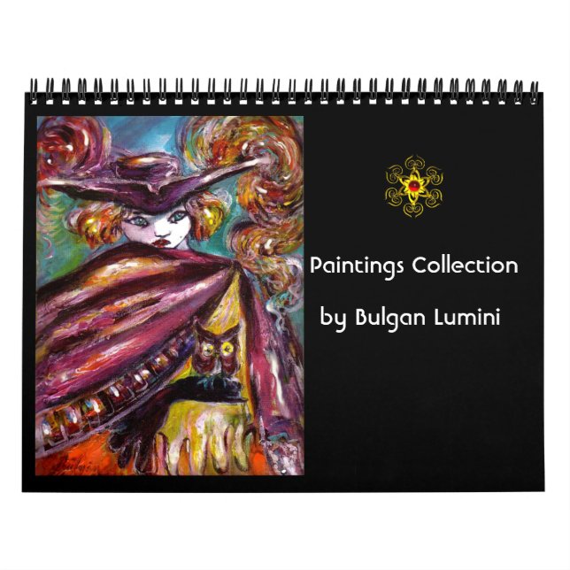 Paintings Collection by Bulgan Lumini -  2016 Calendar (Cover)