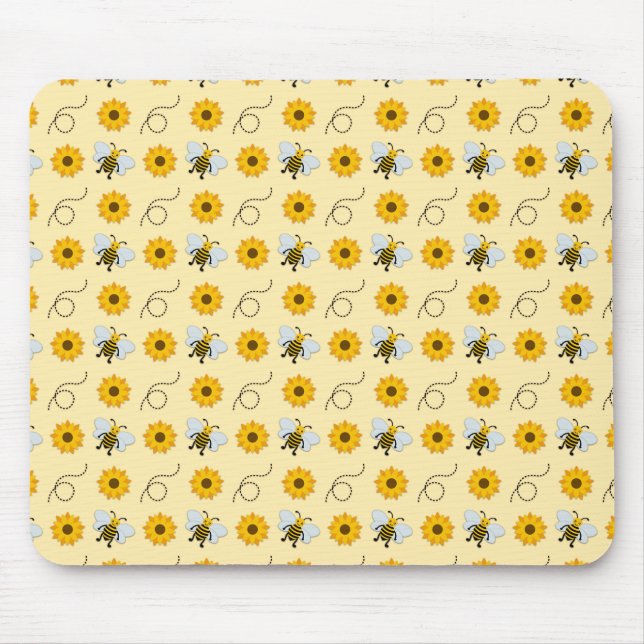 Paintings Of Bees Mouse Mat (Front)