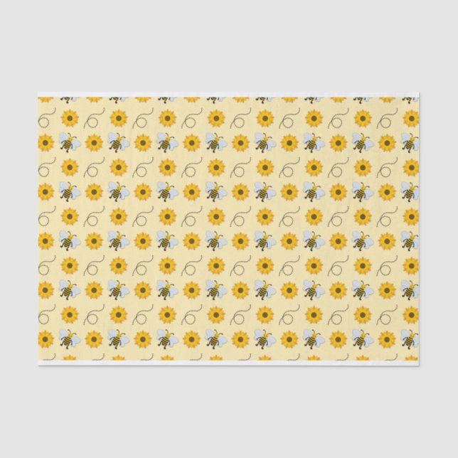 Paintings Of Bees Tissue Paper (Front)