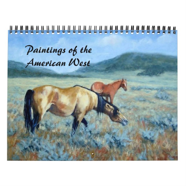 Paintings of the American West Calendar (Cover)