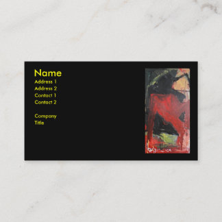 PAINTUS INTERUPTIS BUSINESS CARD