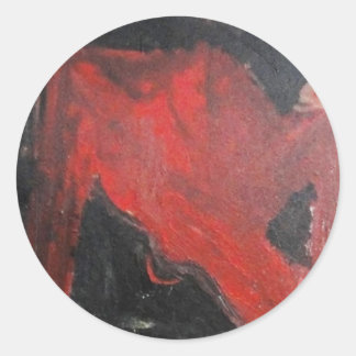 PAINTUS INTERUPTIS CLASSIC ROUND STICKER