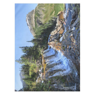 Paiota Falls - Glacier National Park Tablecloth