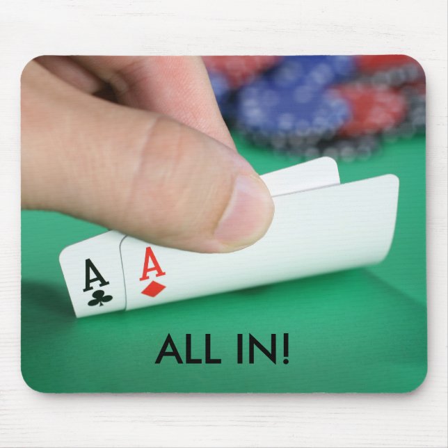 Pair of Aces Mouse Pad (Front)