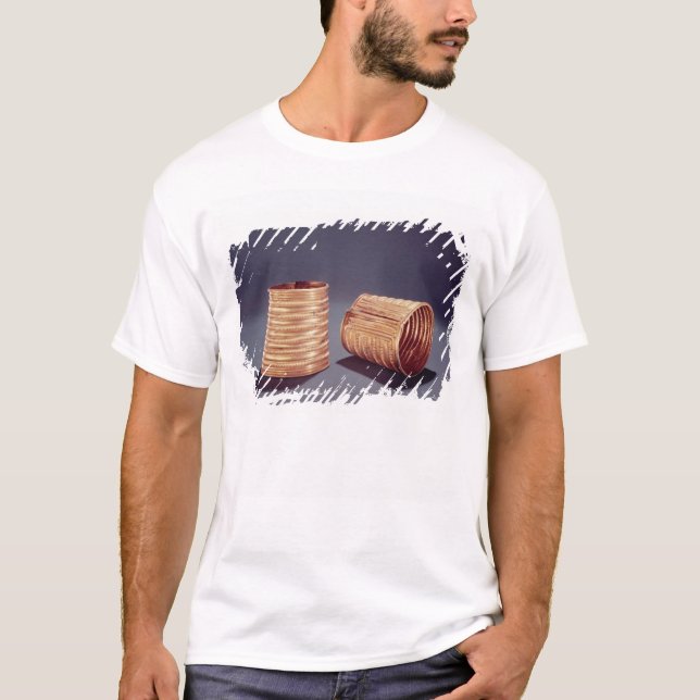 Pair of armlets, from Derrinboy, County Offaly T-Shirt (Front)