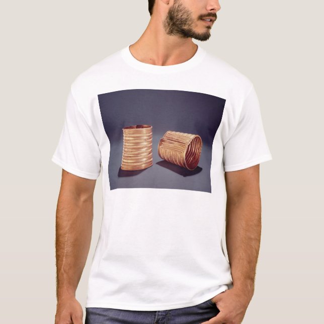 Pair of armlets, from Derrinboy, County Offaly T-Shirt (Front)
