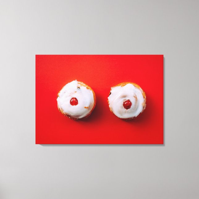 PAIR OF BELGIAN BUNS CANVAS PRINT (Front)