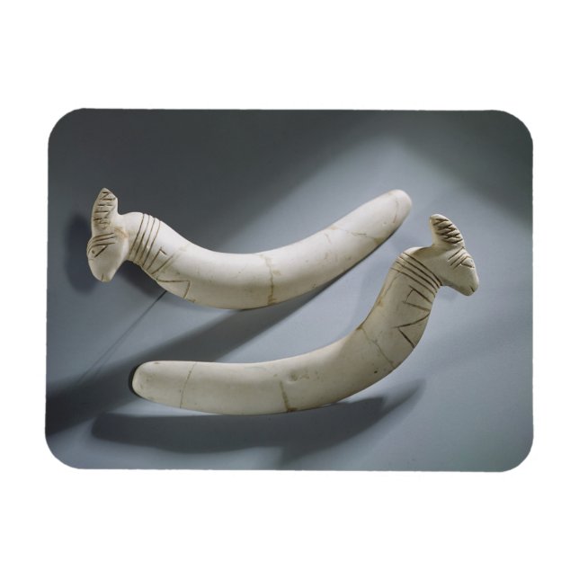 Pair of castanets, Thinite Period (hippopotamus iv Magnet (Horizontal)