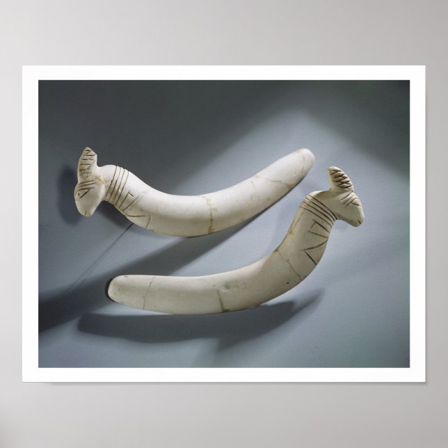 Pair of castanets, Thinite Period (hippopotamus iv Poster (Front)