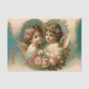 Pair of Cupids Tissue Paper