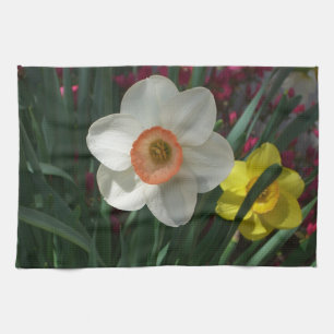 Pair of Daffodils Tea Towel