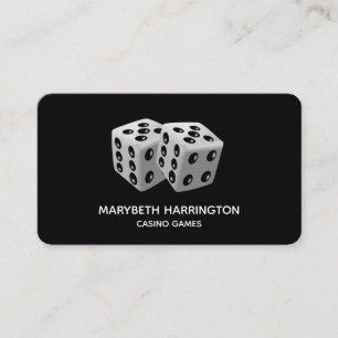 Pair of Dice Business Card