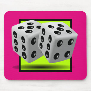 Pair of Dice Mouse Mat