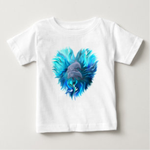 Pair of Dolphins Baby T-Shirt