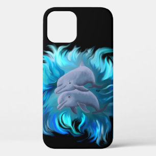 Pair of Dolphins iPhone 12 Case