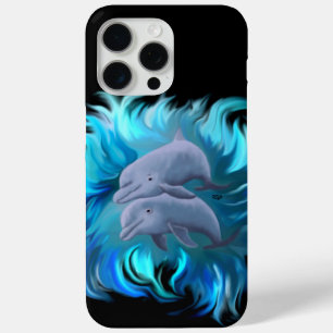 Pair of dolphins iPhone 15 pro max case