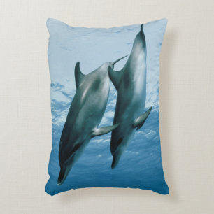 Pair of Dolphins Decorative Cushion