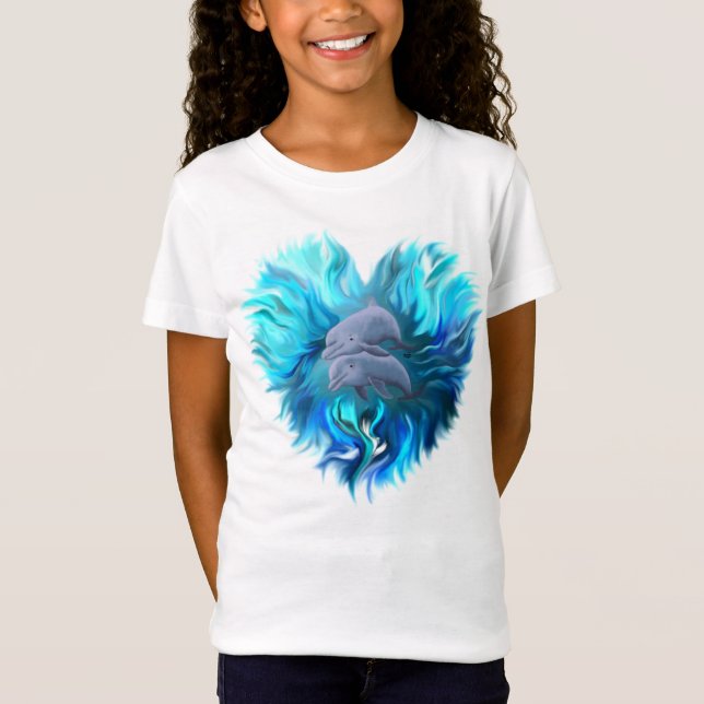 Pair of Dolphins T-Shirt (Front)