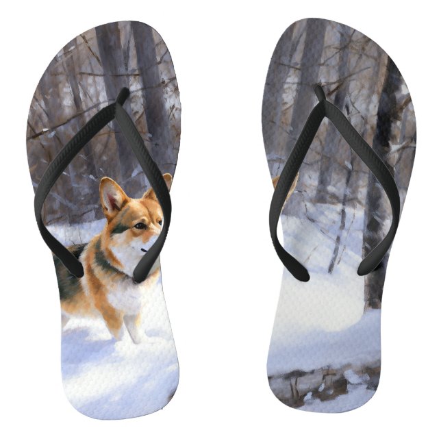 Pair of Flip Flops (Footbed)