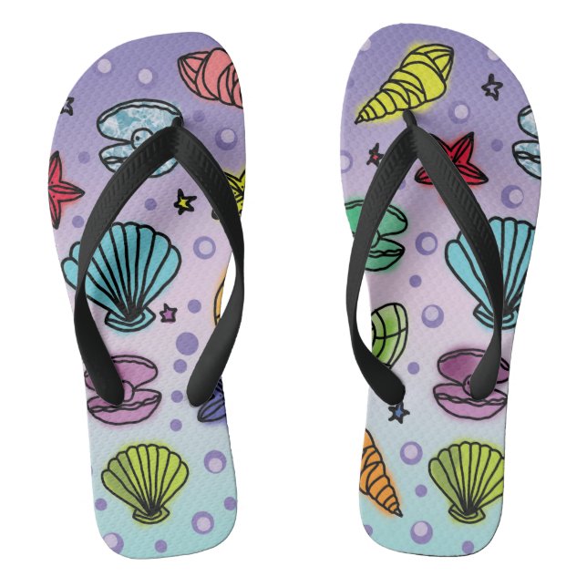 Pair of Flip Flops (Footbed)