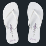 Pair of Flip Flops<br><div class="desc">#artinyourhands #zazzlemade #wedding
Useful while getting ready for your big day and a lovely reminder of your special day afterwards.  Pack them for your honeymoon too!
Watercolor</div>