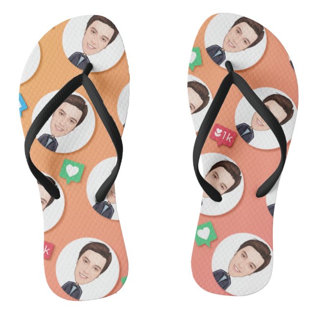Pair of Flip Flops (Footbed)