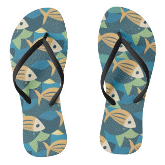 Pair of Flip Flops,fishes Flip Flops