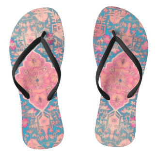 Pair of Flip Flops Persian pattern