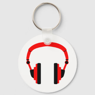 Pair Of Headphones Key Ring