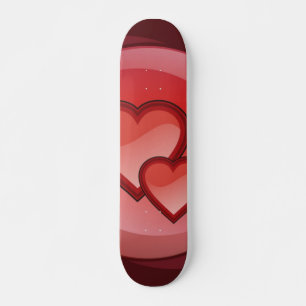 Pair of Hearts Skateboard