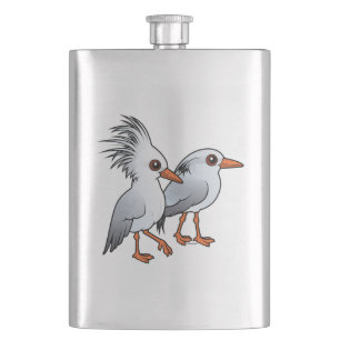 Pair of Kagu Hip Flask