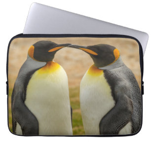 Pair of King Penguins, Falklands Laptop Sleeve