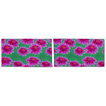 Pair of King sized floral Pillow cases