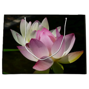 Pair of Lotus Flowers II Large Gift Bag